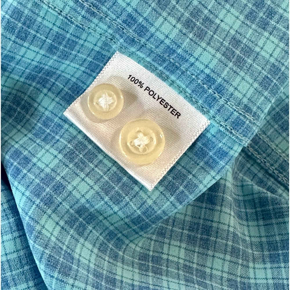 Peter Millar Men’s Blue Long Sleeve Button Down Shirt. Size XLarge - Picture 13 of 13